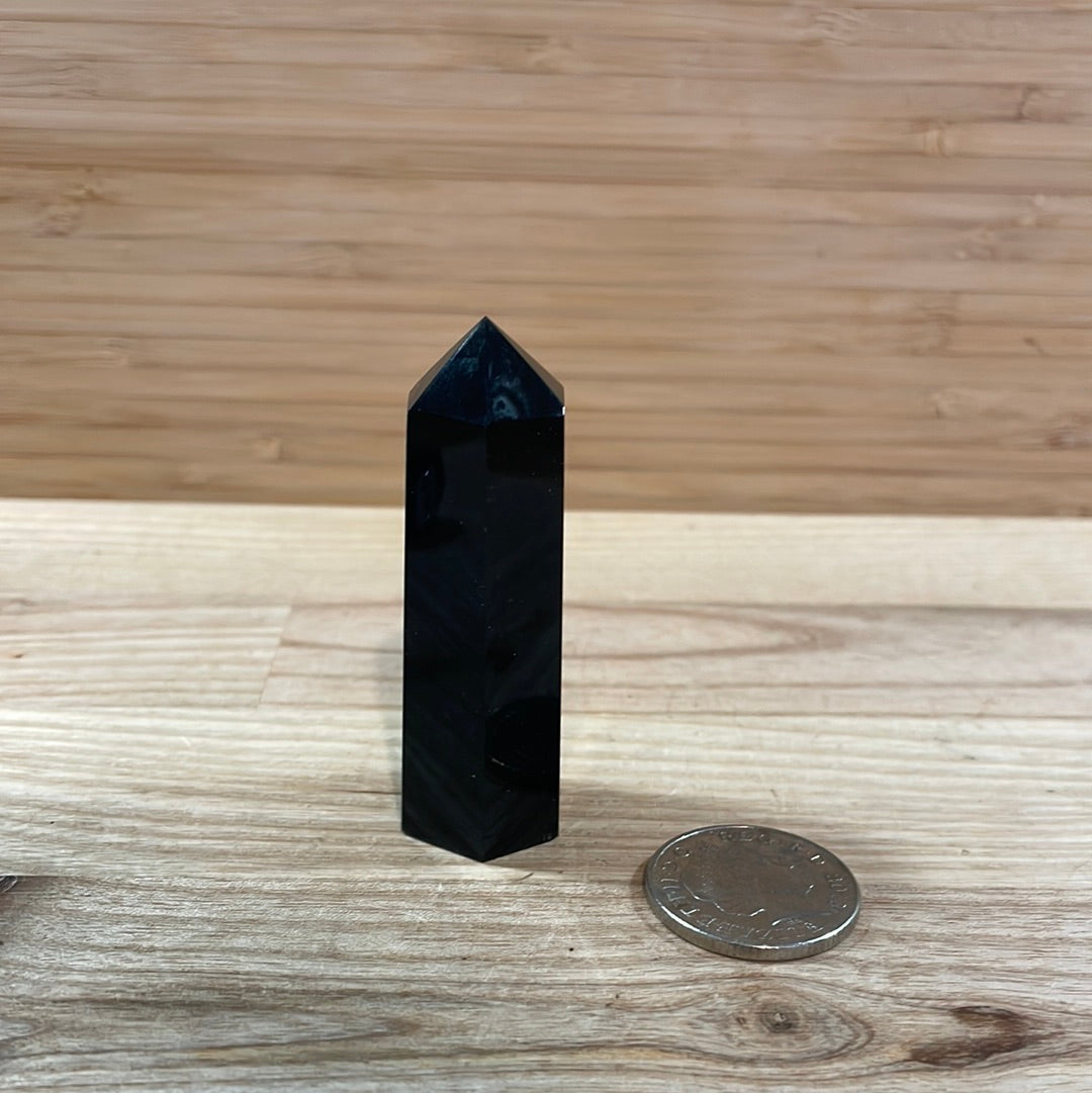 Black Obsidian Points