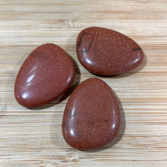 Goldstone Worry Stone