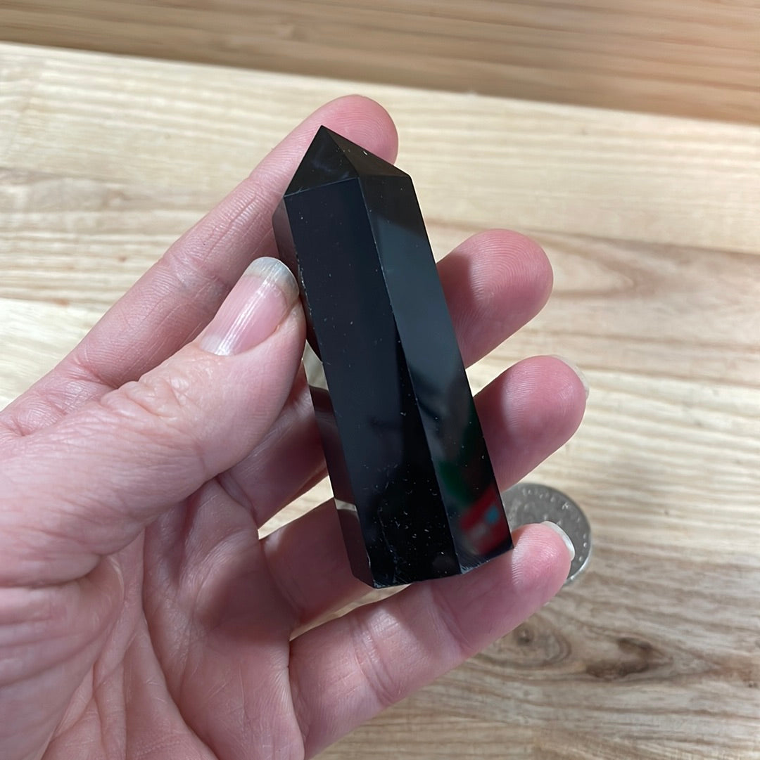 Black Obsidian Points