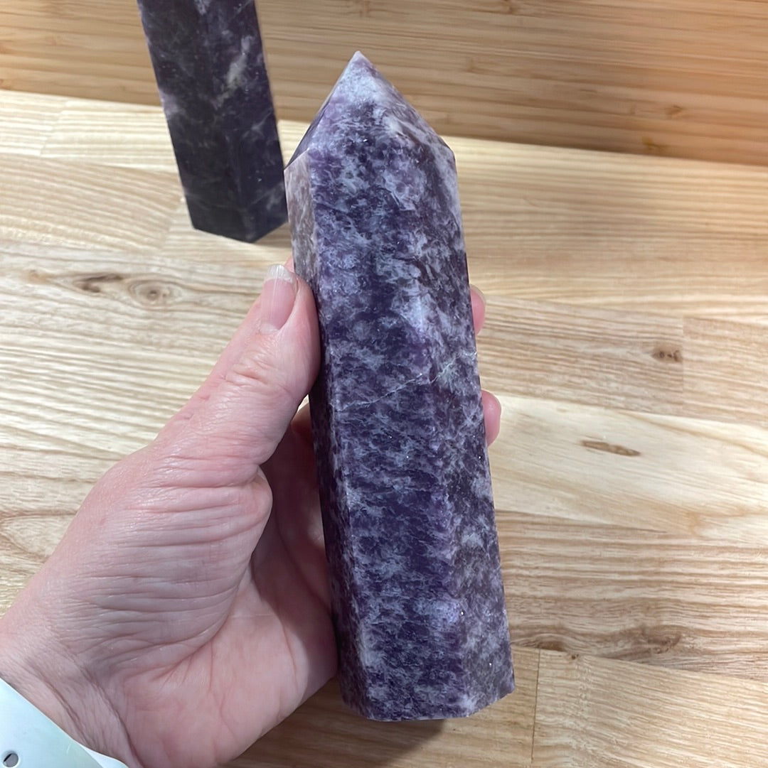 Lepidolite Tower