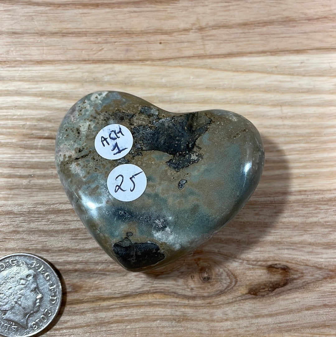 Amethyst Hearts Druzy