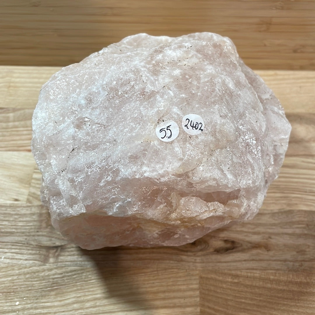 Rose Quartz "A" Grade Raw Boulder