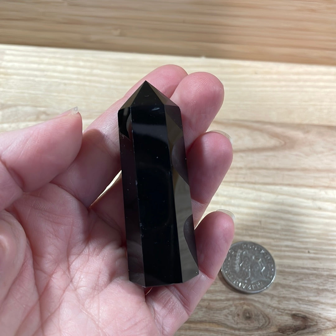 Black Obsidian Points