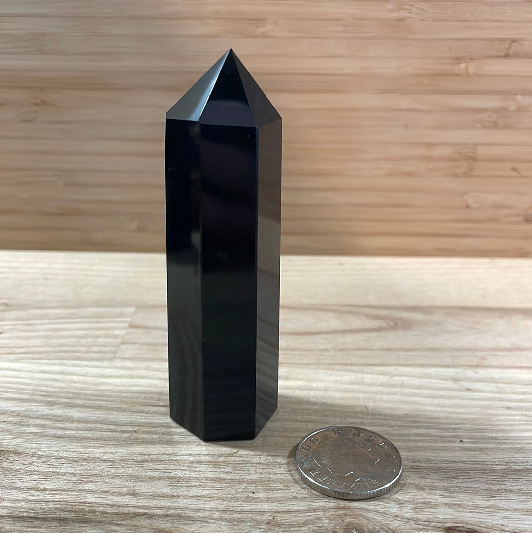 Black Obsidian Points