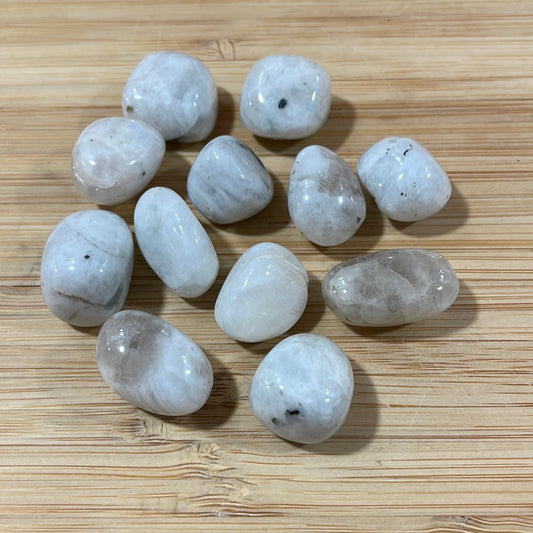 Rainbow Moonstone Tumblestone
