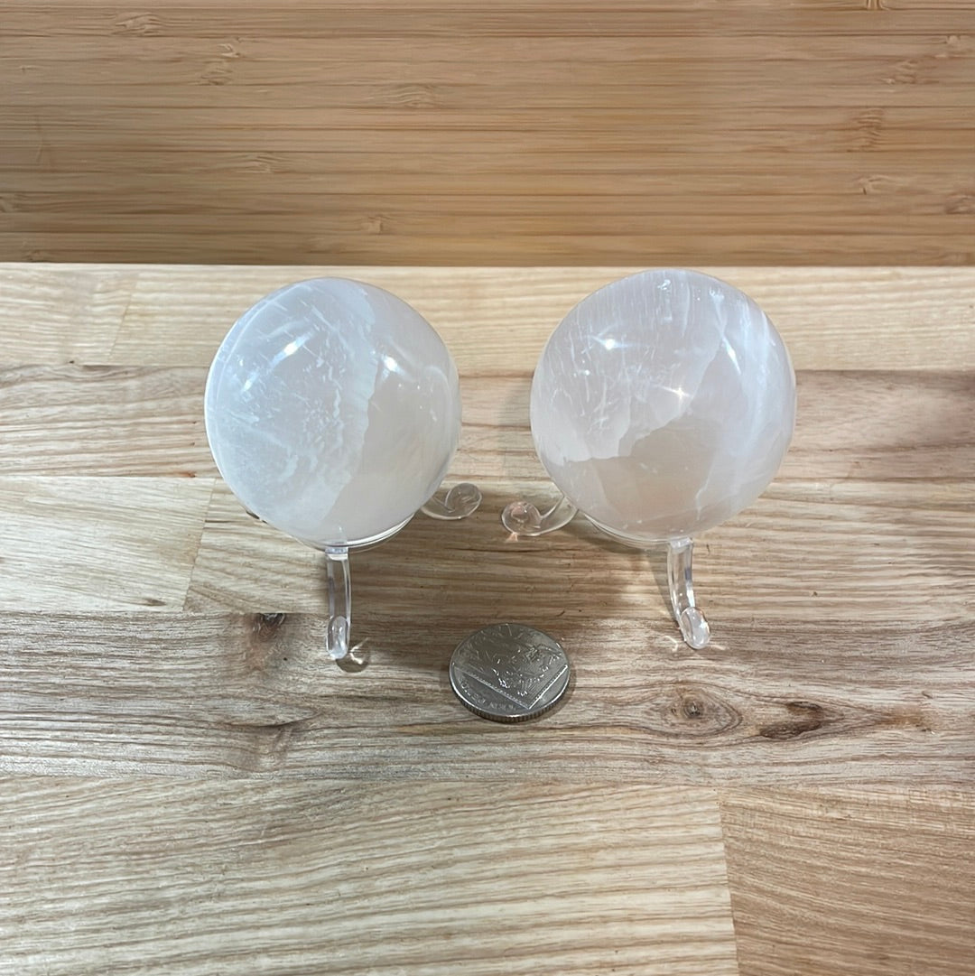 Selenite Sphere (Approx 5cm)