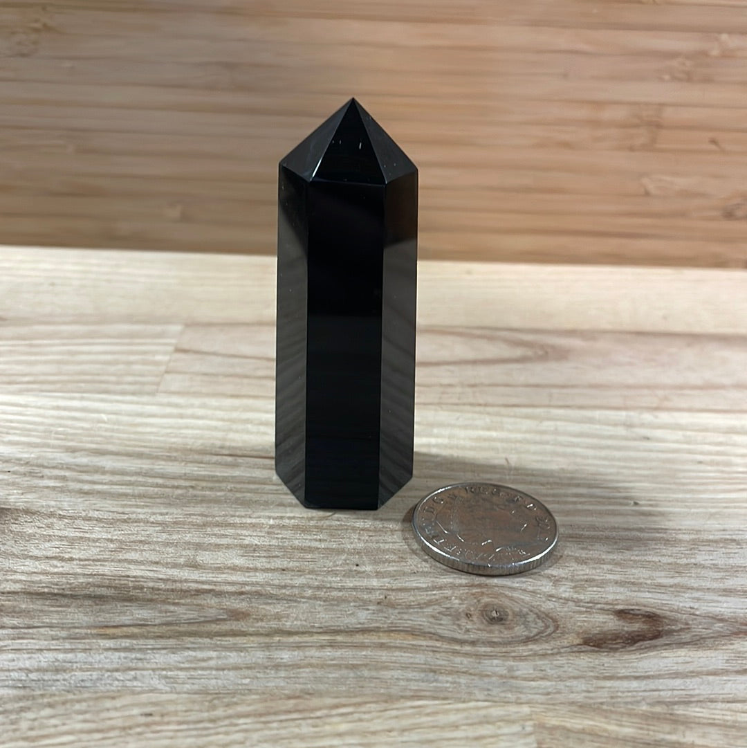 Black Obsidian Points