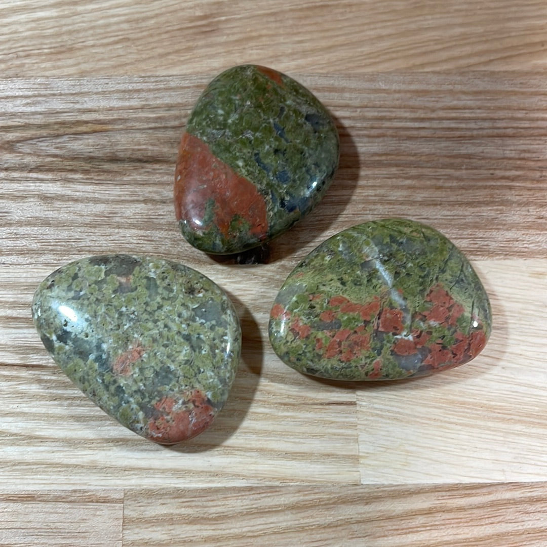 Unakite Worry Stone