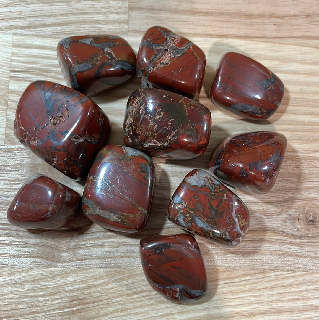Poppy Jasper Tumblestone