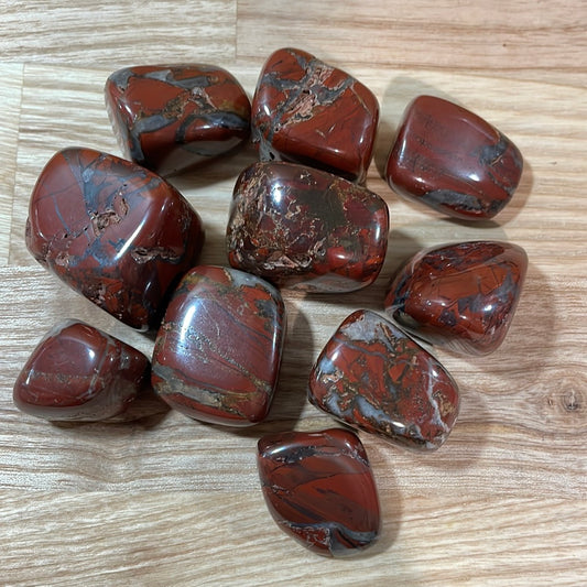 Poppy Jasper Tumblestone