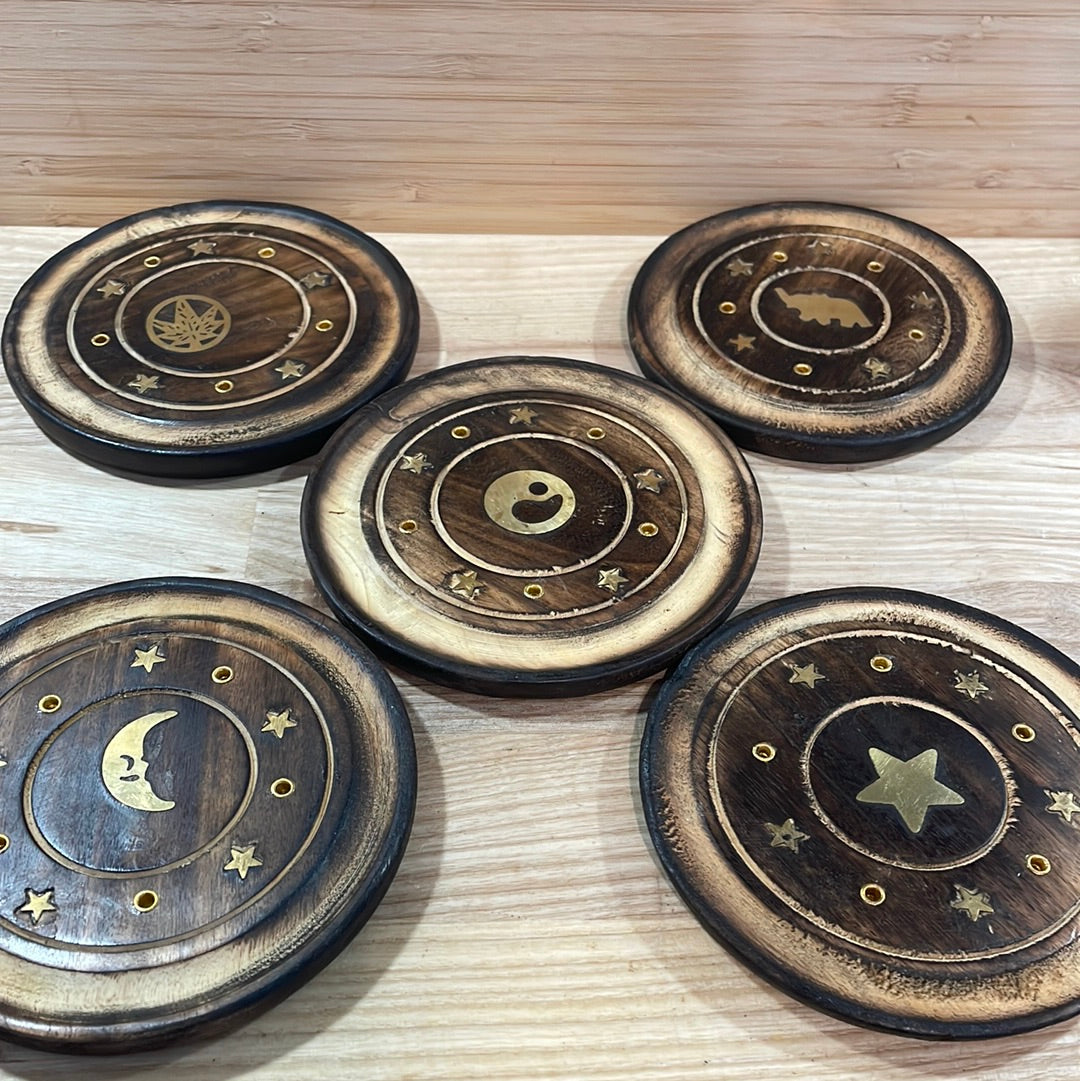 Wooden Incense Holder
