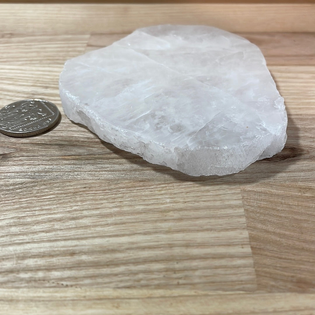 Clear Quartz Slices
