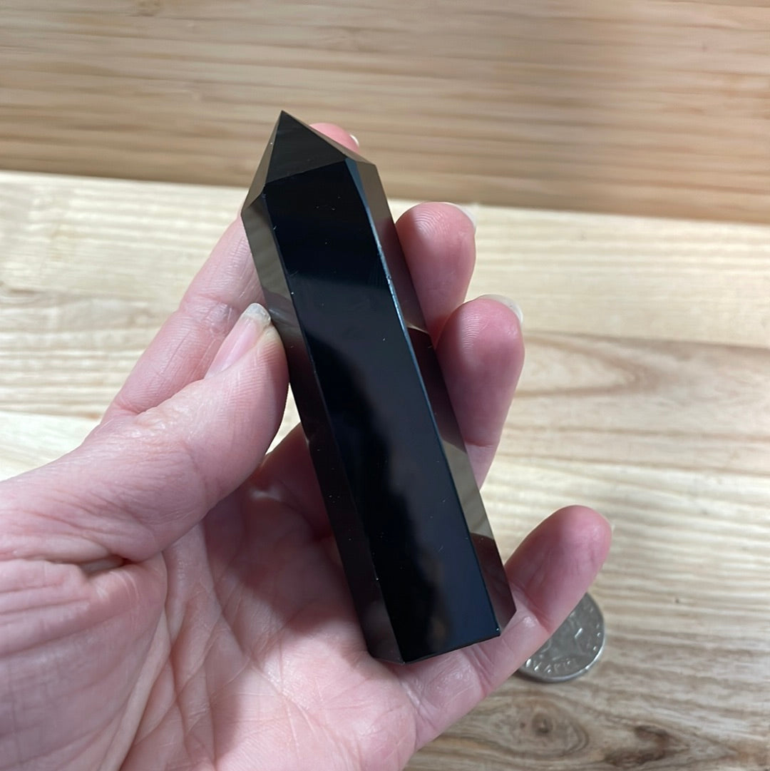 Black Obsidian Points