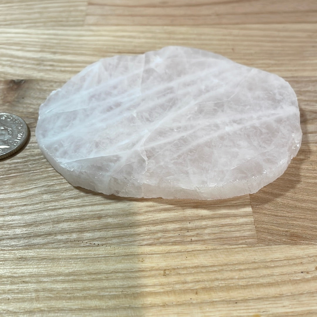 Rose Quartz Slice