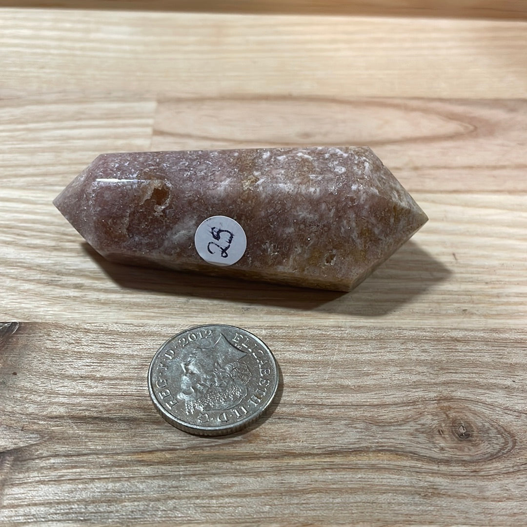 Pink Amethyst Point DT