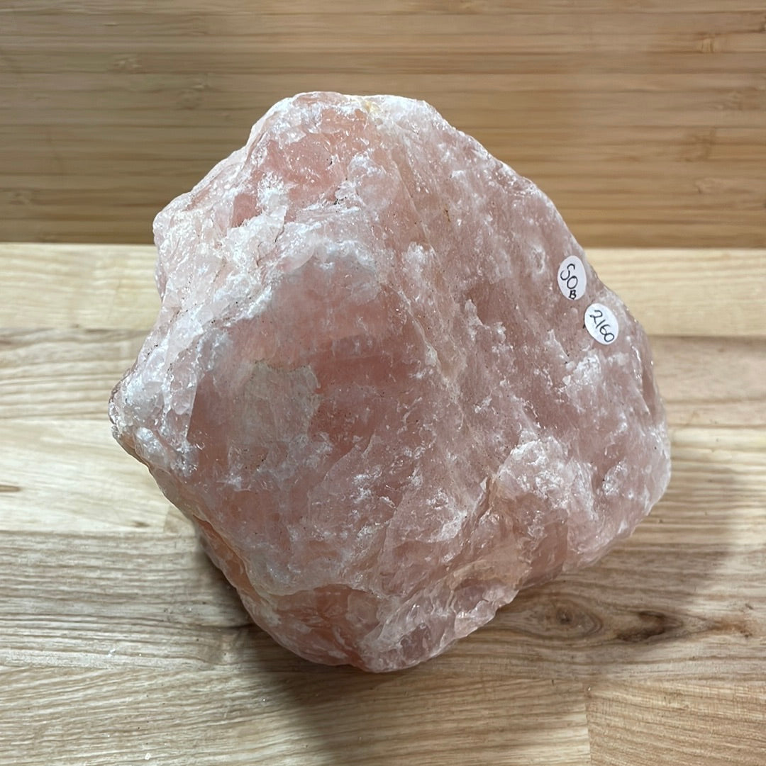 Rose Quartz "A" Grade Raw Boulder