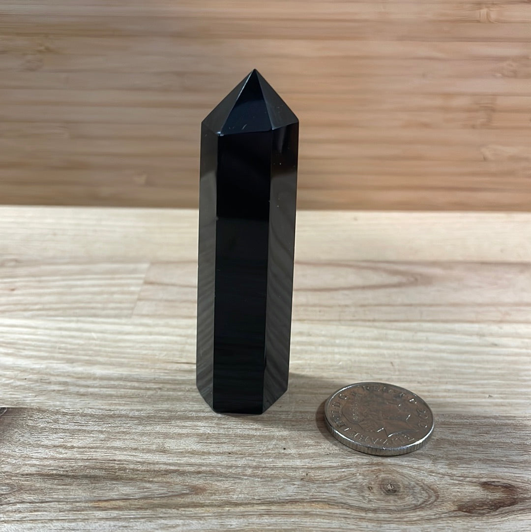 Black Obsidian Points