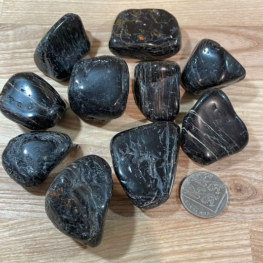 Black Tourmaline Pebble