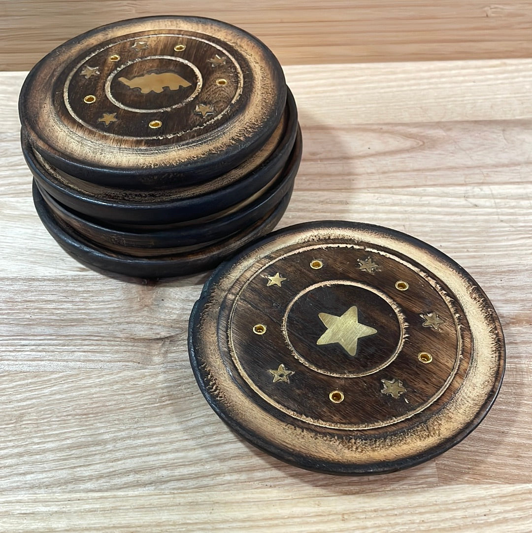 Wooden Incense Holder