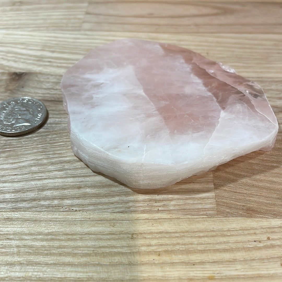 Rose Quartz Slice