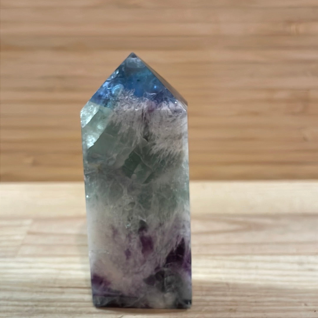 Feather Fluorite Points