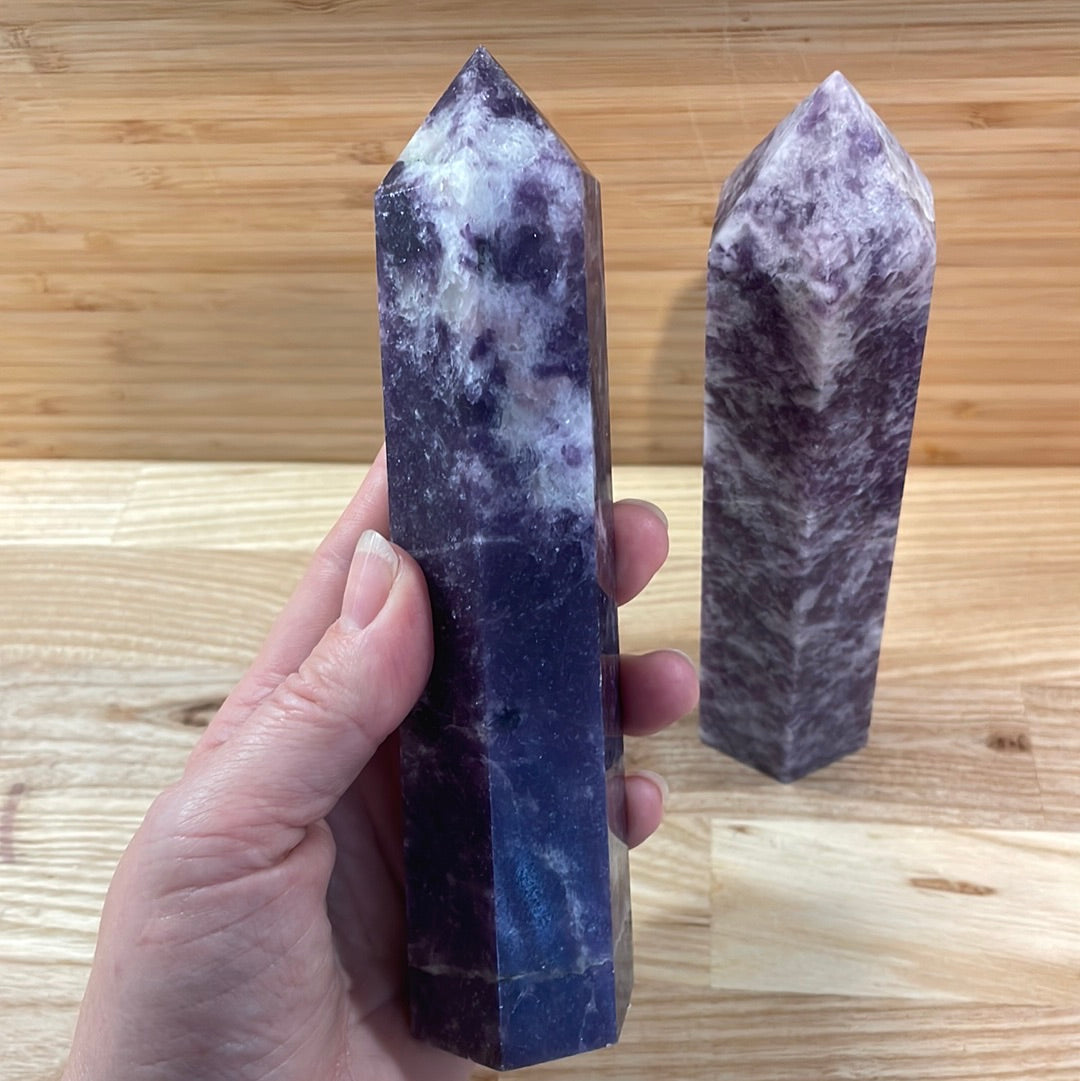 Lepidolite Tower