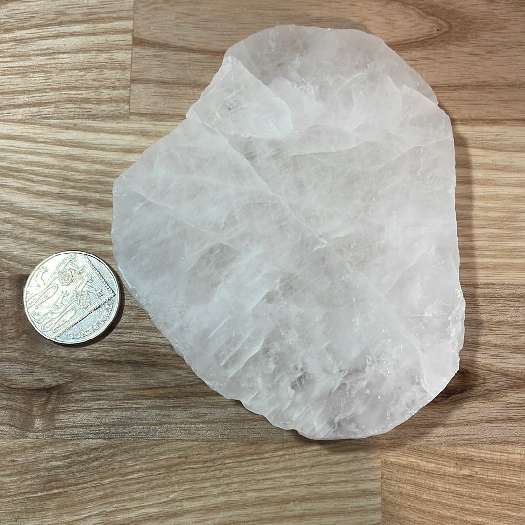 Clear Quartz Slices