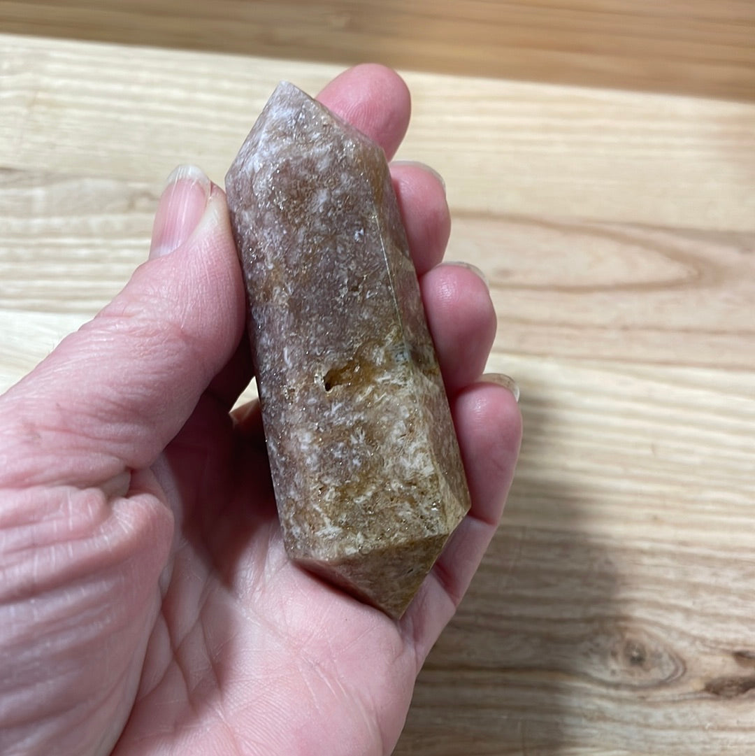 Pink Amethyst Point DT