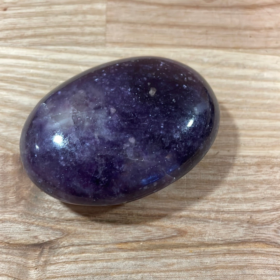 Lepidolite Palmstone