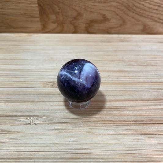 Chevron Amethyst Sphere 25mm