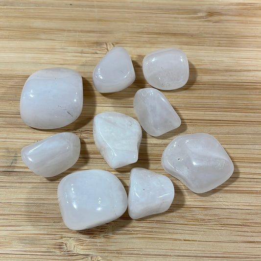 White Onyx Tumblestone