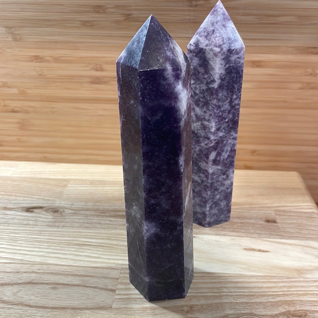 Lepidolite Tower
