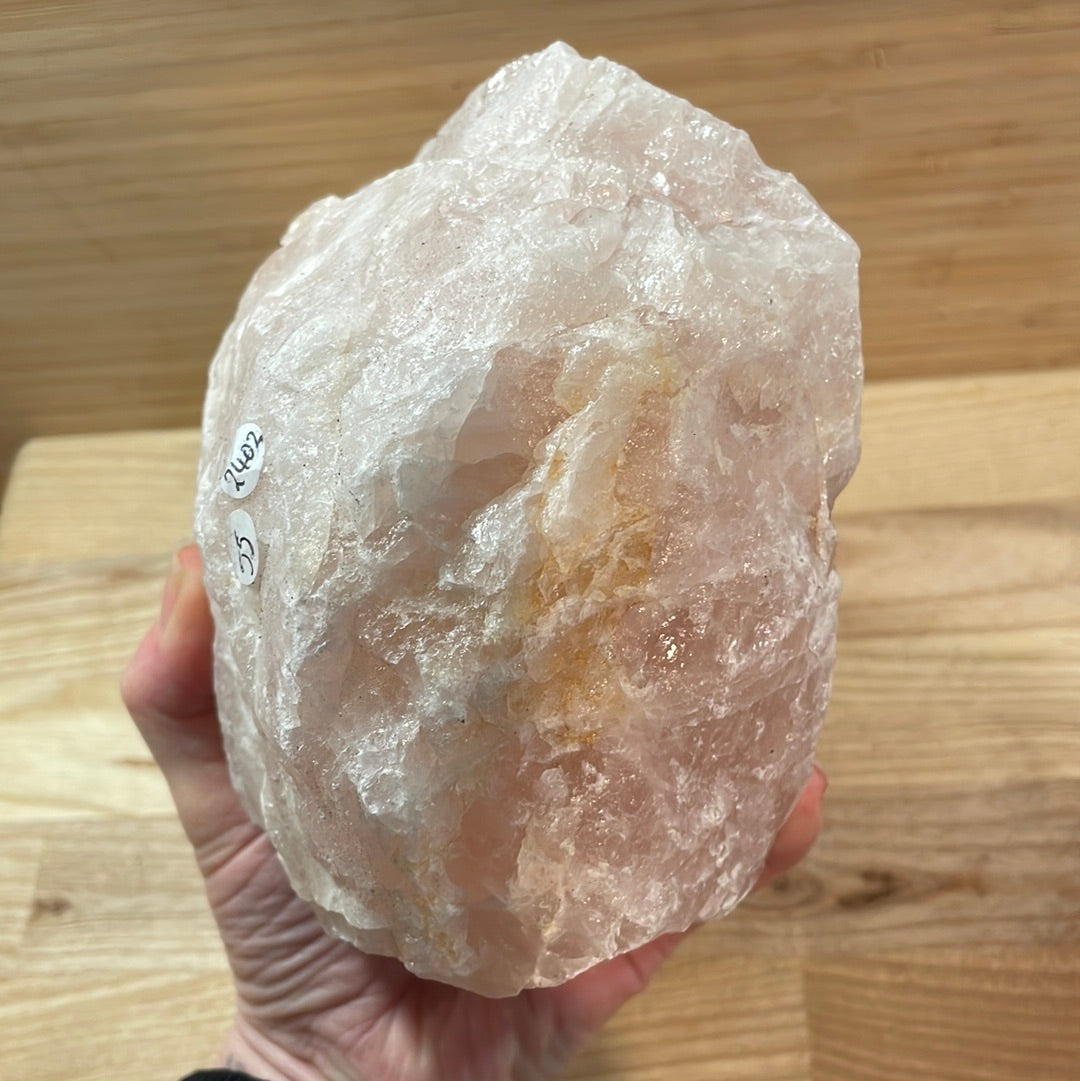 Rose Quartz "A" Grade Raw Boulder