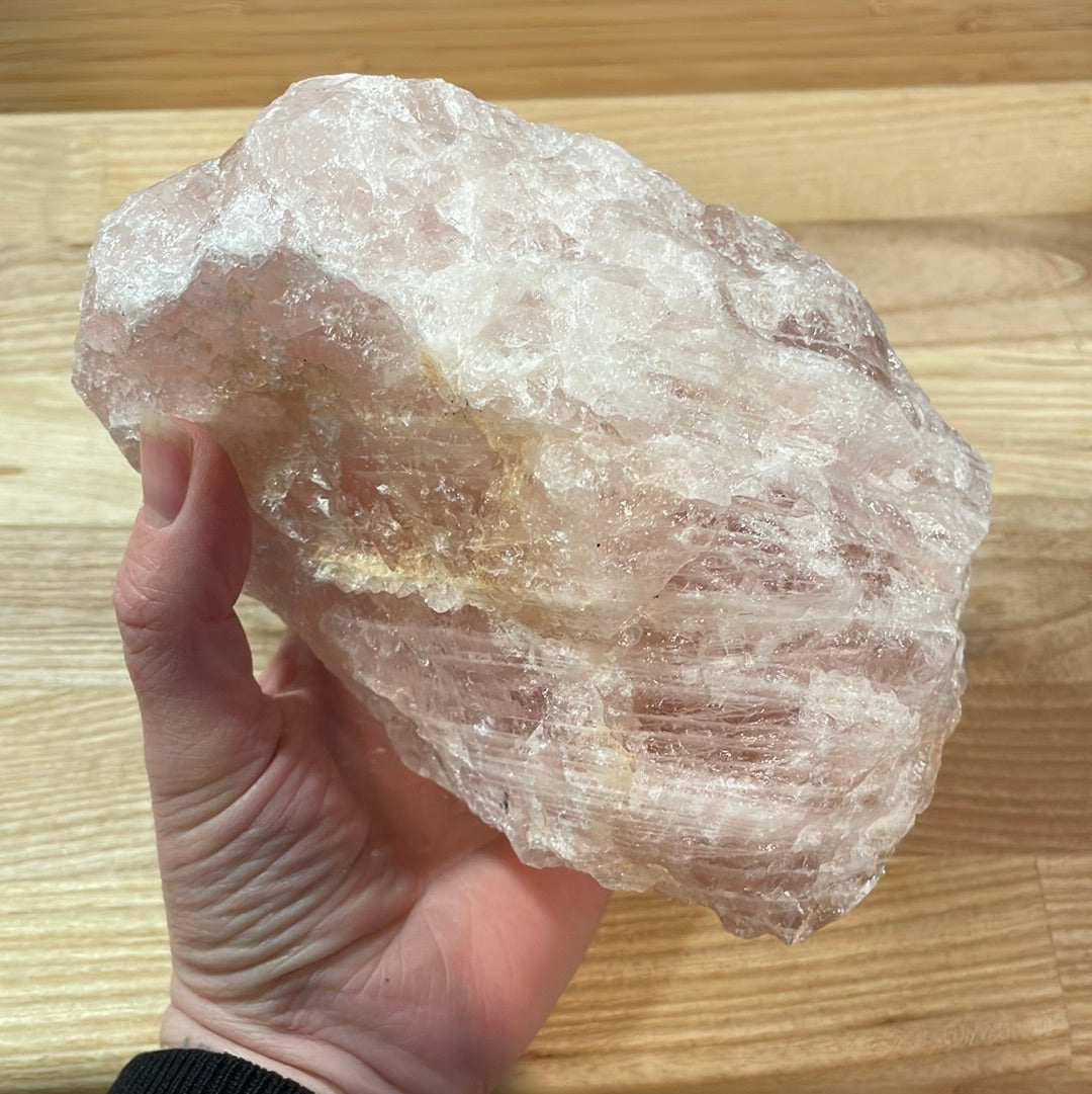 Rose Quartz "A" Grade Raw Boulder