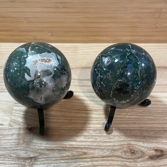 Moss Agate Sphere